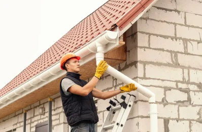 Pose et remplacement de gouttières à Labourgade